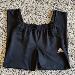 Adidas Athletic Joggers Sweatpants—Large, Black